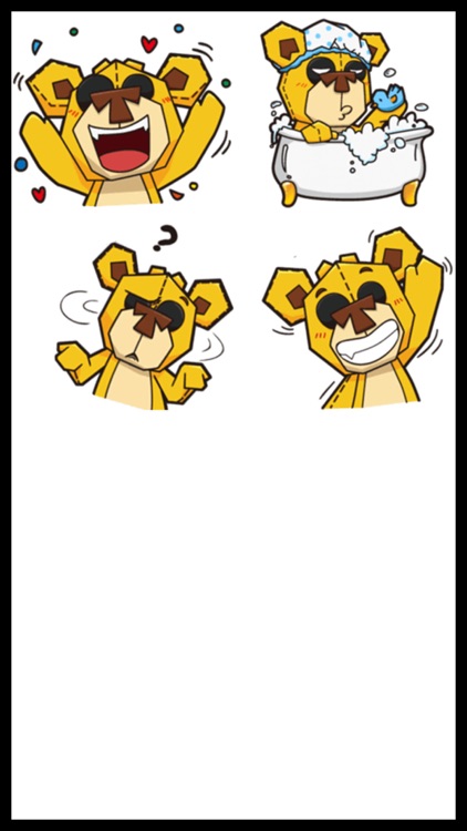 Plushy Bear Stickers screenshot-4