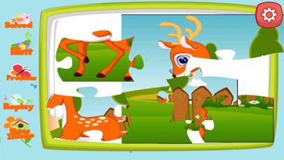 English Animal Zoo Puzzles - ABC First Words screenshot 2