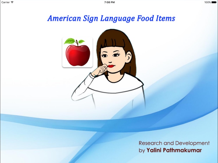 American Sign Language Food Items screenshot-3