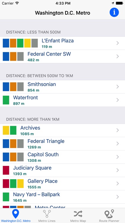 Washington D.C. Metro - Subway screenshot-0