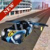 Police flying racing sports car simulator 2017 NEW