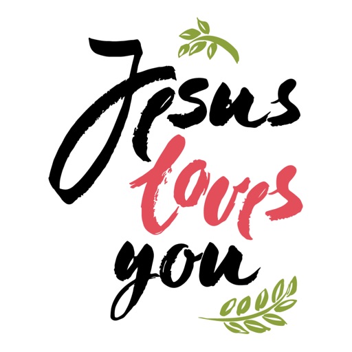 Jesus Loves You Sticker Pack by Asif Mohd.