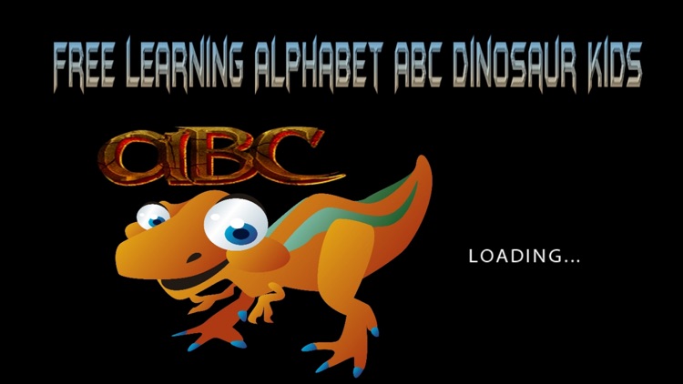 Free Learning Alphabet ABC Dinosaur Kids screenshot-4