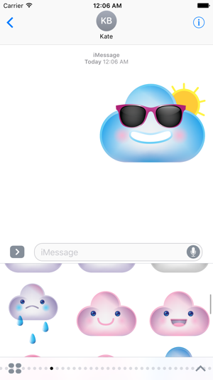 Partly Cloudy Stickers(圖3)-速報App