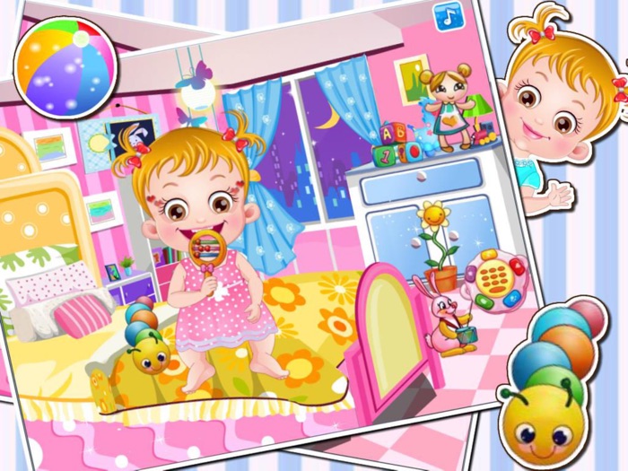 可爱榛果宝贝爱洗澡