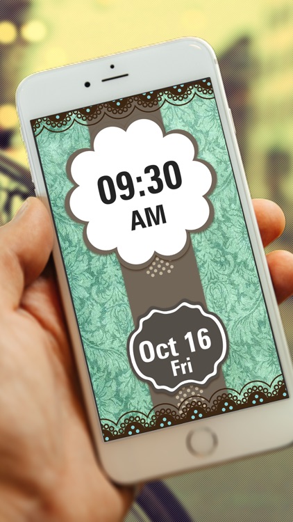 Alarm Clock Vintage Wallpaper Frames Quotes Pro By Juraluk