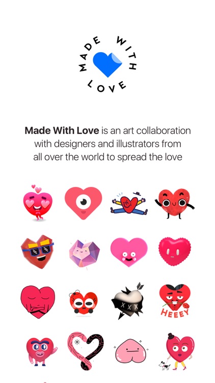 Heart Love Sticker by La Make for iOS & Android