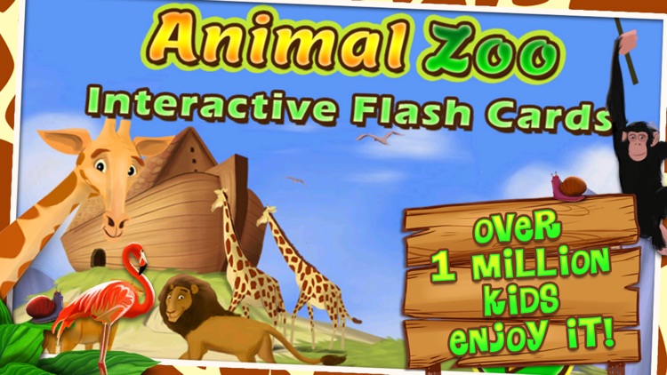 Animals Zoo - Interactive Flash Cards for Kids