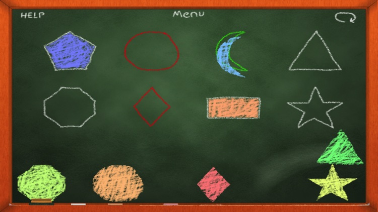 Chalk School: Shapes - Learn & Recognize