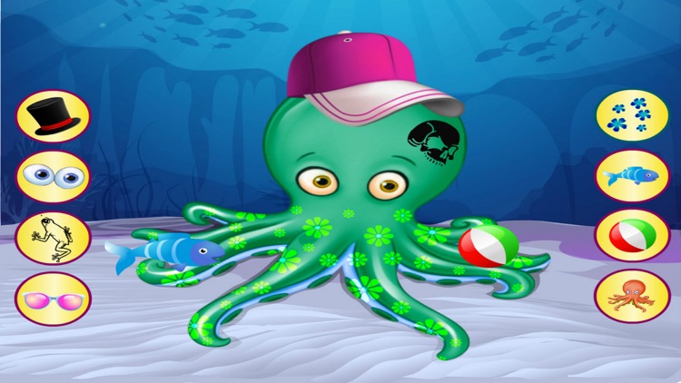 Cute Octopus Care - Pets Salon