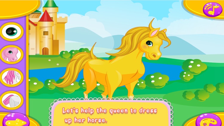 Queen Elsa And Her Horse Girl Games