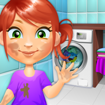 Clean The Kids - Girls & Boys Baby Salon Games