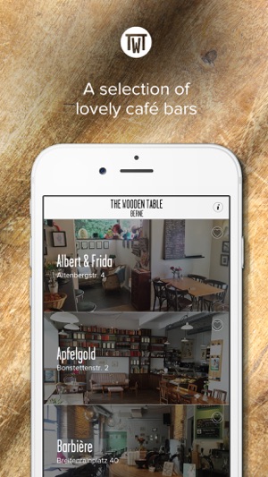 Lovely café bars in Berne ­­– The Wooden Table(圖1)-速報App