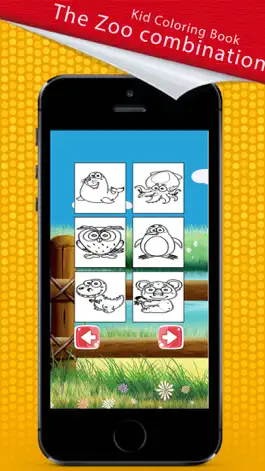 Game screenshot Animal Kid Coloring Book 5 hack