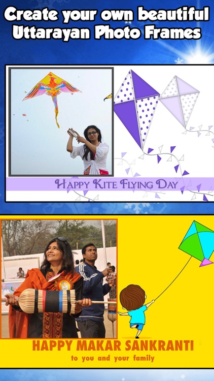 Makar Sankranti & Uttarayan Frames Photo Editor