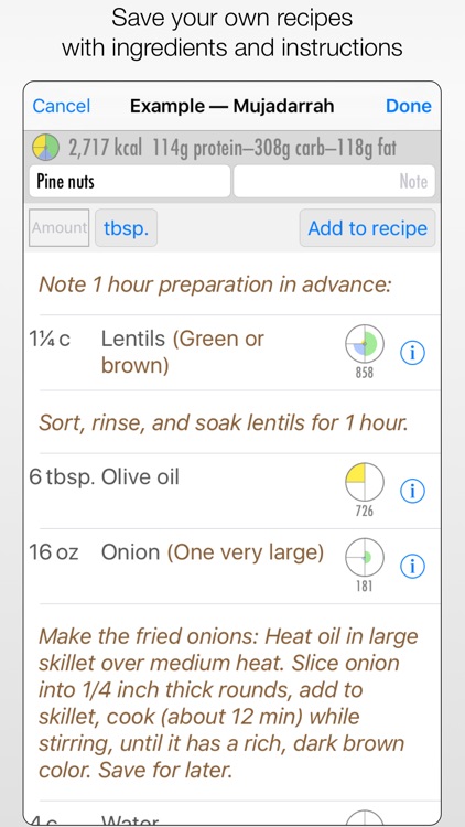 Diet Counts — calorie counter screenshot-4