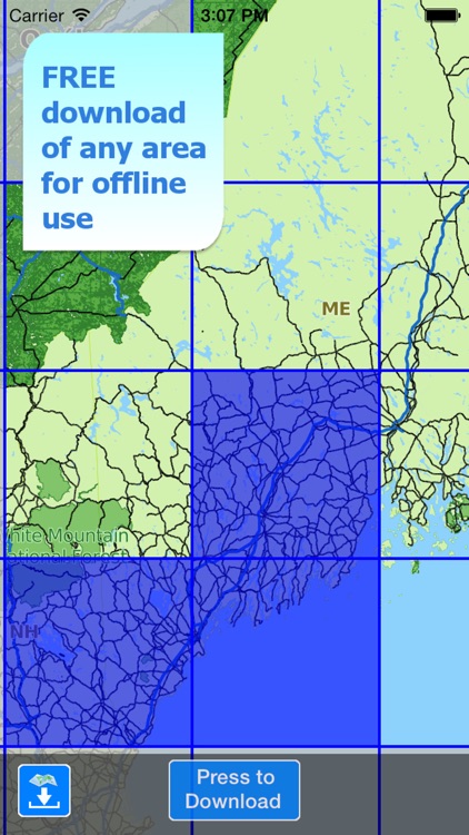 Aqua Map Maine ME Lakes HD - GPS Nautical Charts screenshot-4