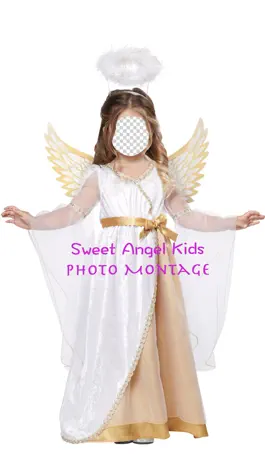 Game screenshot Sweet Angel Kids Photo Montage mod apk