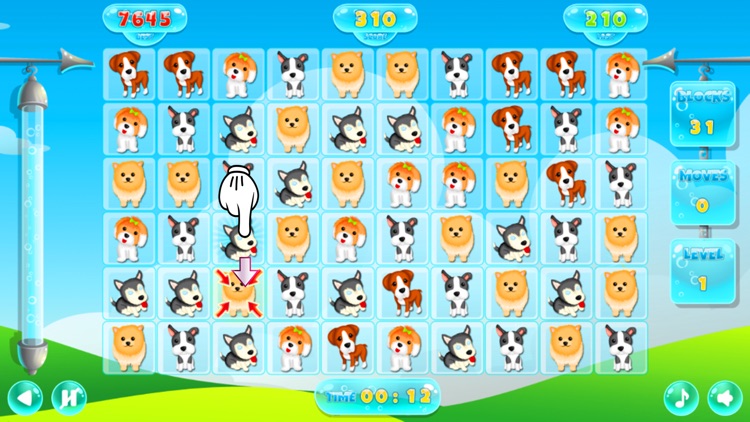 Pet Buddies Dog Family - Fun Match 3 Games
