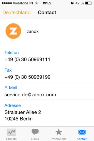 zanox screenshot 4