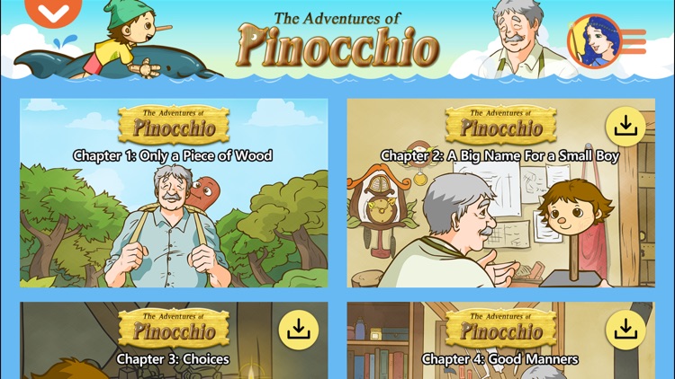 Pinocchio - Little Fox Storybook screenshot-0