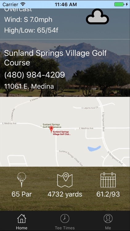 Sunland Springs Village Golf Tee Times