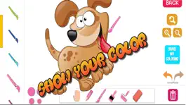 Game screenshot Kids Coloring Drawing Book - Cute Animal & Dog mod apk