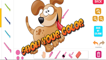 How to cancel & delete Kids Coloring Drawing Book - Cute Animal & Dog from iphone & ipad 1