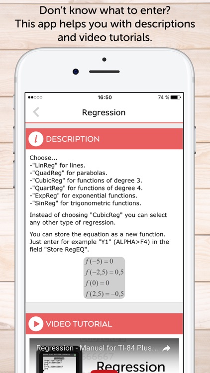 TI-84 Graphing Calculator Manual TI84 Plus CE screenshot-3