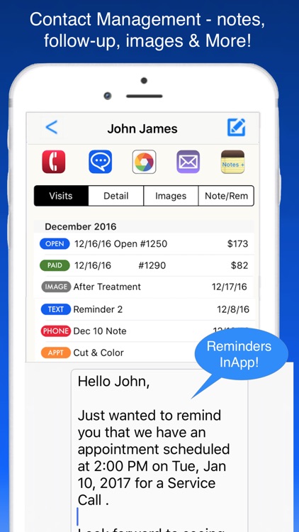 Service Tech Scheduling, Estimating & Invoicing