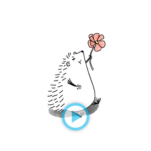 Ink Hedgehog - Animated Stickers icon