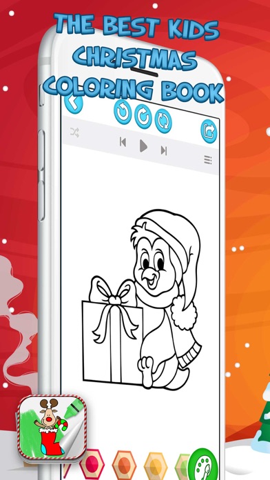 How to cancel & delete Christmas Coloring Games for Kids from iphone & ipad 3