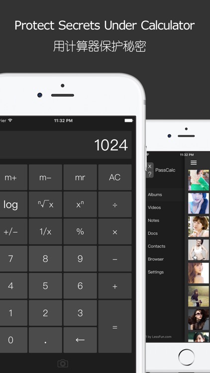 PassCalc - Calculator Hide Secret Photos Videos