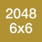 Swipe number - 2048 edition (version 6x6)