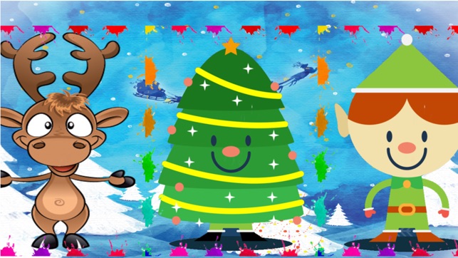 Merry Christmas Coloring for kid and Preschoolers(圖4)-速報App