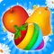 Big fan of fruits match 3 puzzle game