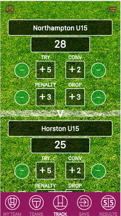 Rugby Score Tracker Basic