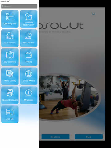 Скриншот из Absolut Pilates & Fitness Studio