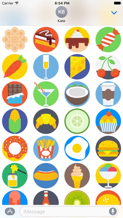 Food Stickers - New Delicious Emoji for Texting