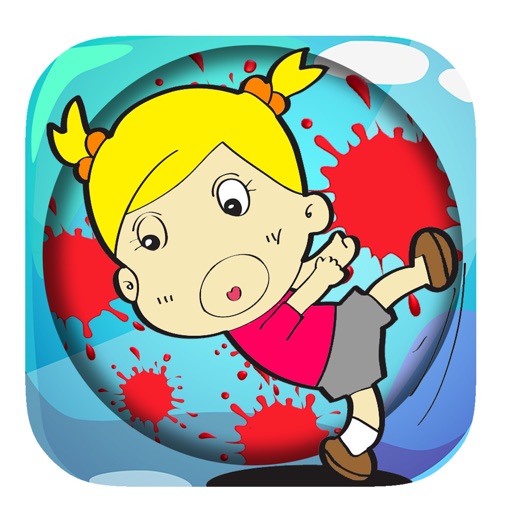 Coloring Page Game Little Girl Toddler Kids iOS App