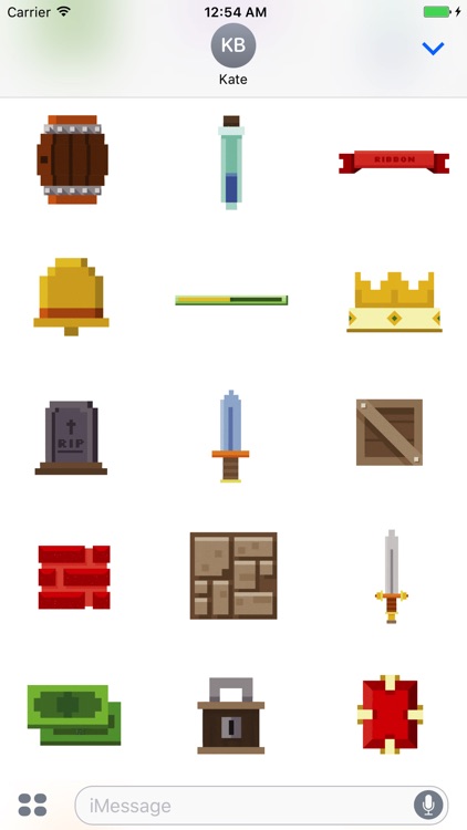 Animated Pixel Game Stickers