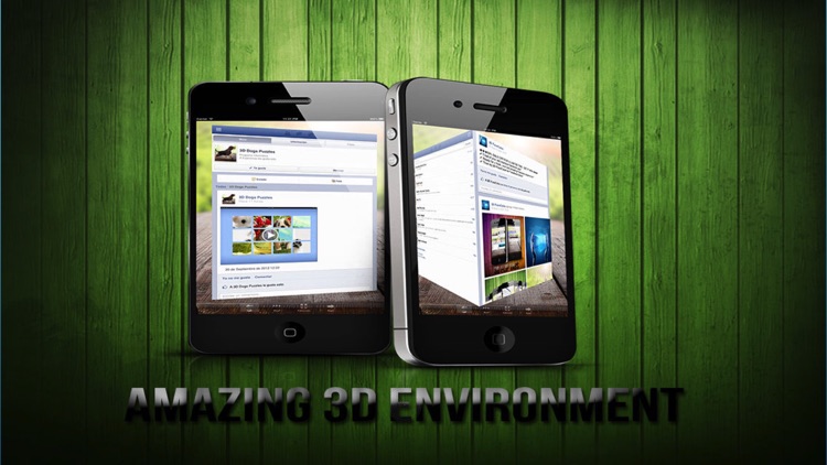 3D FaceCube for Facebook