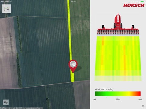 HORSCH Telematic screenshot 2