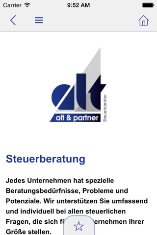 Alt & Partner - Steuerberatung screenshot 3