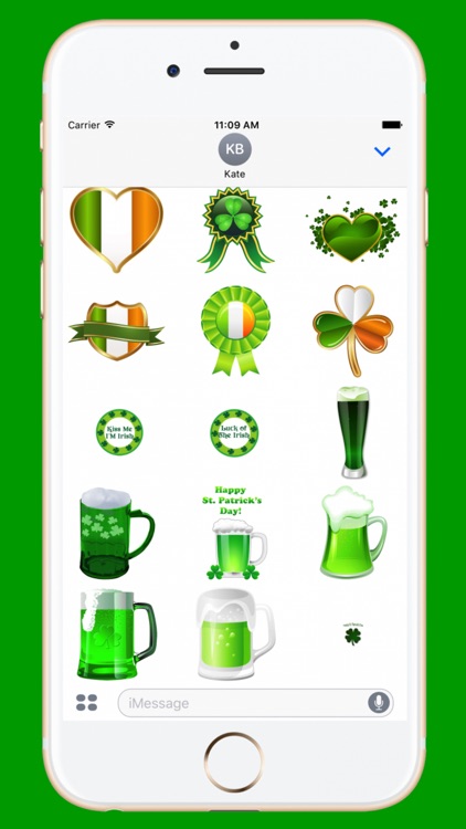 St Patric's Day Stickers for iMessage