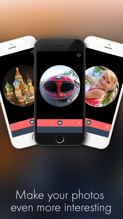 Fish Eye Camera +: 3d fisheye effect lomo lens cam screenshot-4