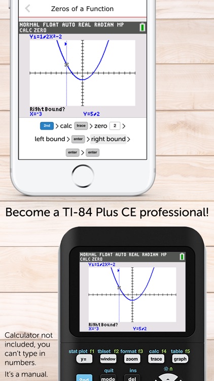 TI-84 Graphing Calculator Manual TI84 Plus CE