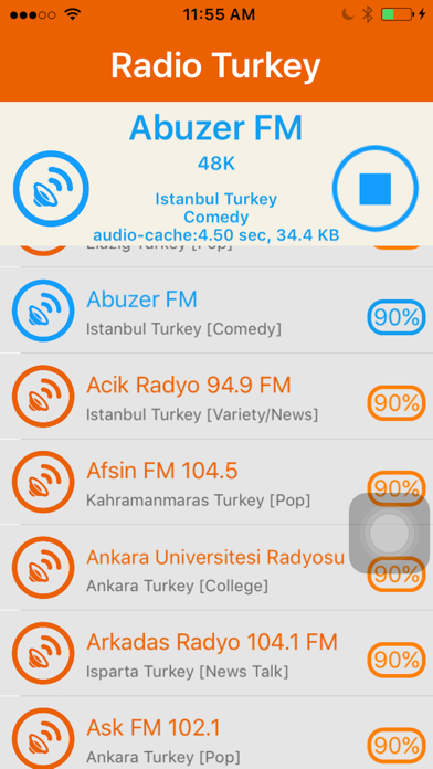 How to cancel & delete Radio Turkey - radyo Türkiye from iphone & ipad 4
