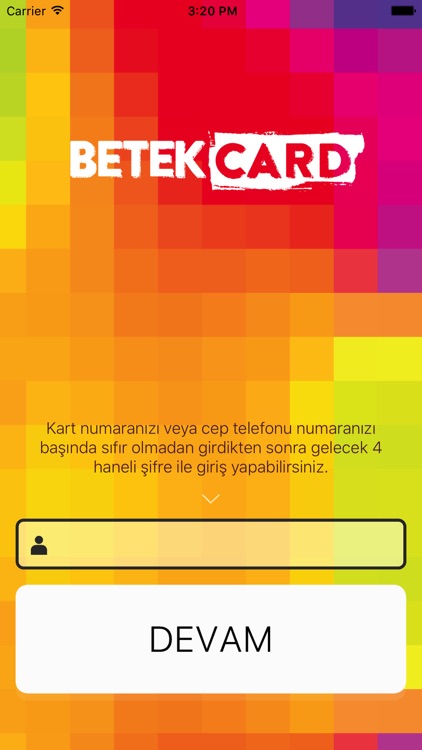 Betek Card