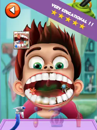 Screenshot 1 niños dentista : juegos niños & juegos de dentista iphone